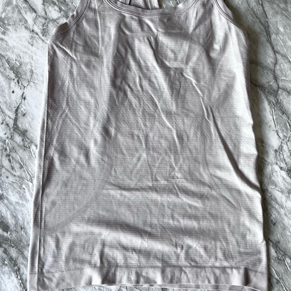 Pale pink Lululemon racer back